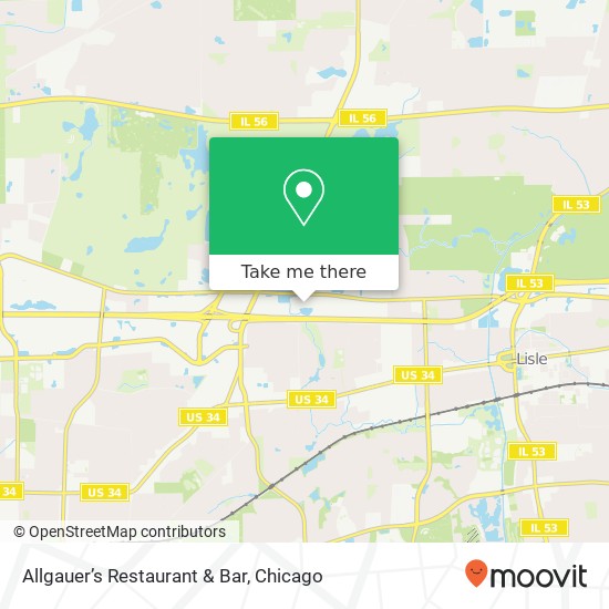 Allgauer’s Restaurant & Bar map