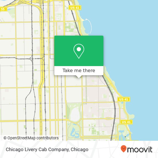 Chicago Livery Cab Company map