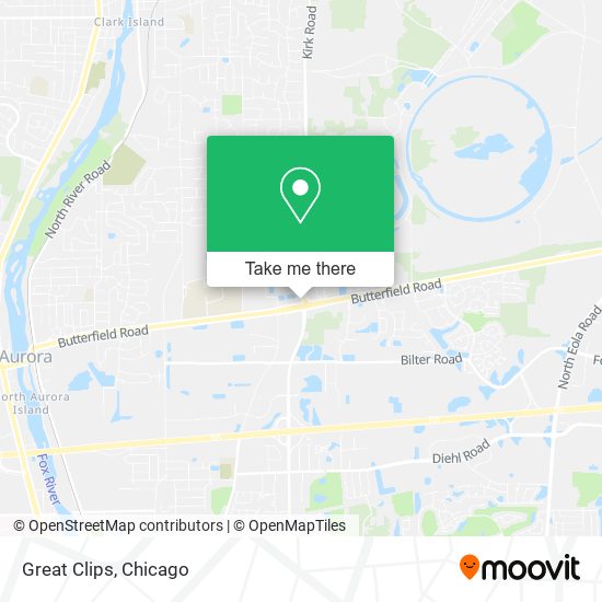 Great Clips map