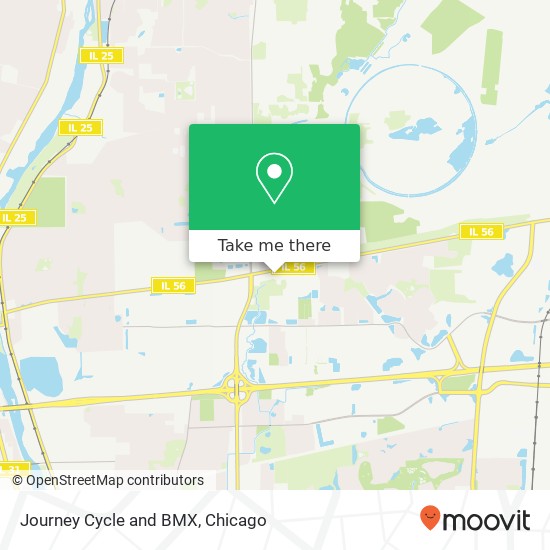 Journey Cycle and BMX map