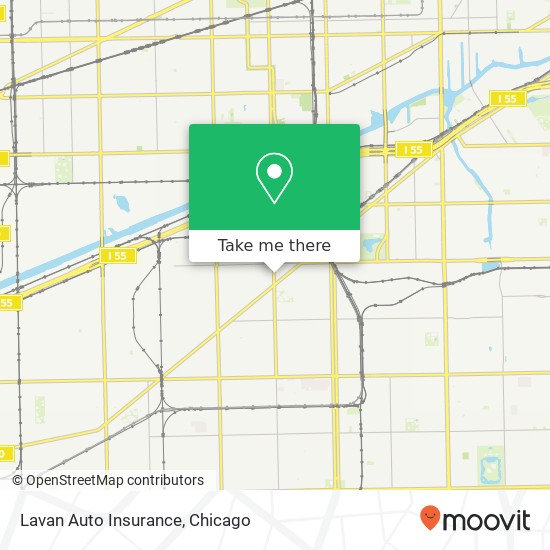 Lavan Auto Insurance map