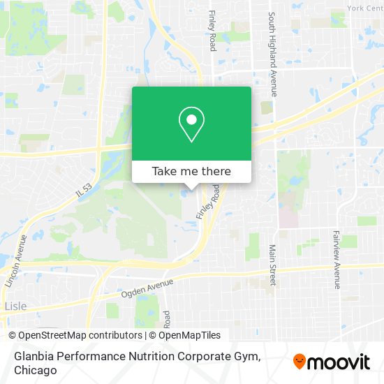 Mapa de Glanbia Performance Nutrition Corporate Gym