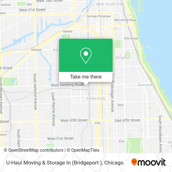 U-Haul Moving & Storage In  (Bridgeport ) map
