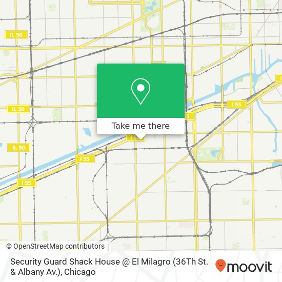 Mapa de Security Guard Shack House @ El Milagro (36Th St. & Albany Av.)