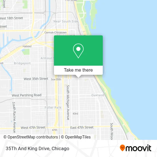 35Th And King Drive map