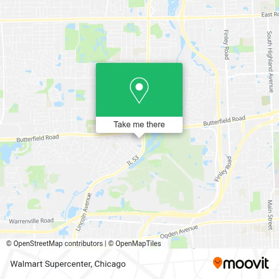 Walmart Supercenter map