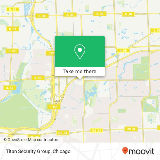 Titan Security Group map