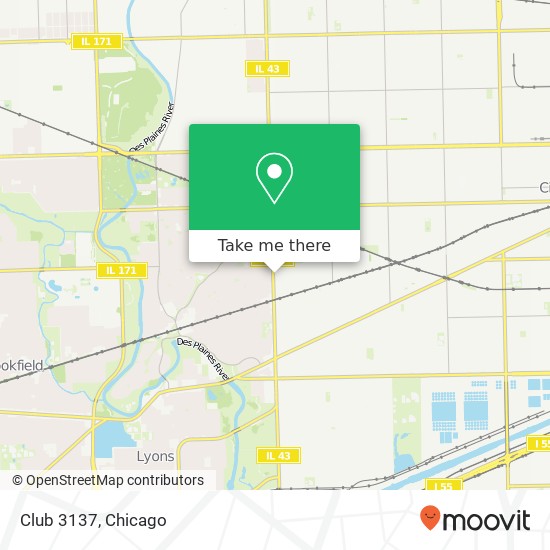 Club 3137 map