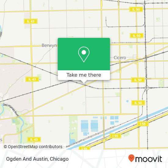 Ogden And Austin map