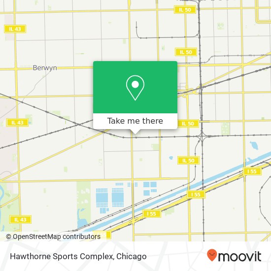 Mapa de Hawthorne Sports Complex