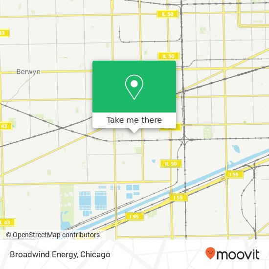 Broadwind Energy map