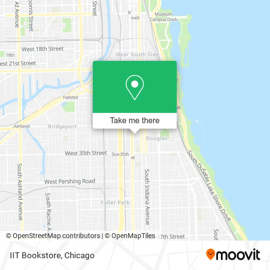 Mapa de IIT Bookstore