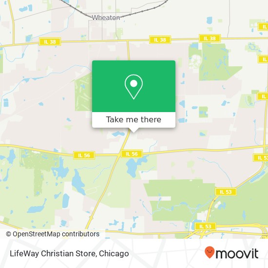 Mapa de LifeWay Christian Store