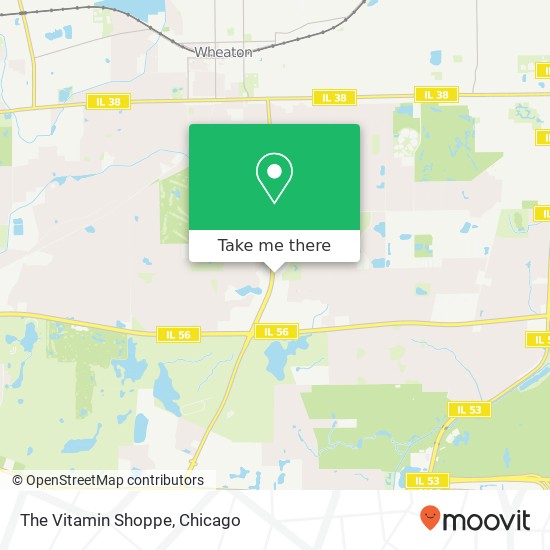 Mapa de The Vitamin Shoppe