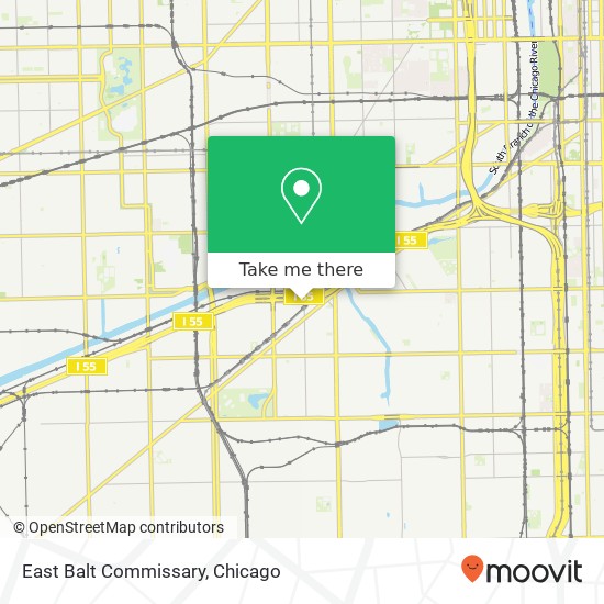 Mapa de East Balt Commissary