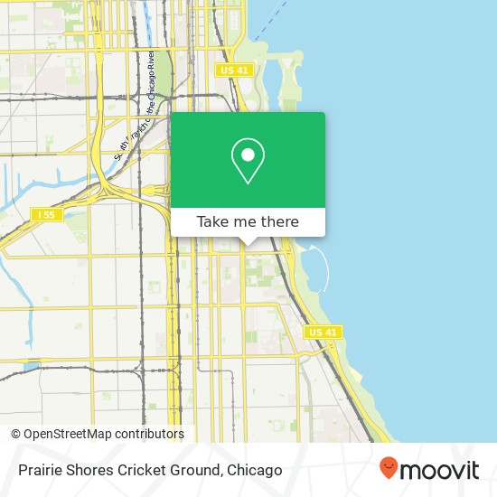 Prairie Shores Cricket Ground map