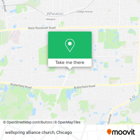 wellspring alliance church map