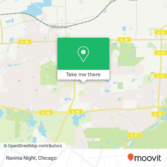 Mapa de Ravinia Night