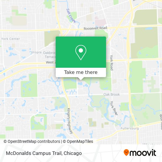 McDonalds Campus Trail map