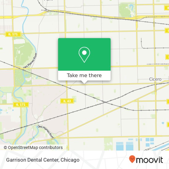 Garrison Dental Center map