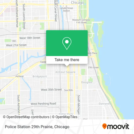 Police Station 29th Prairie map