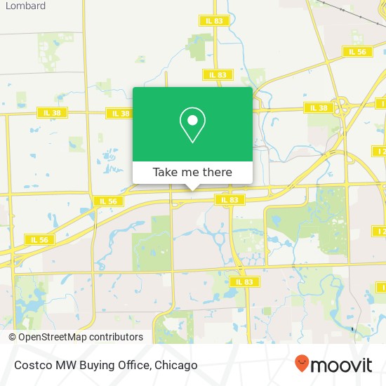 Costco MW Buying Office map