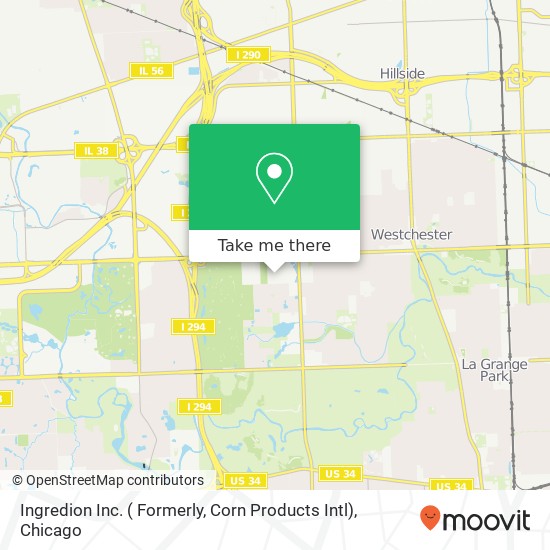 Ingredion Inc. ( Formerly, Corn Products Intl) map