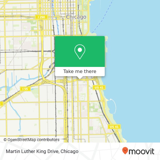 Martin Luther King Drive map