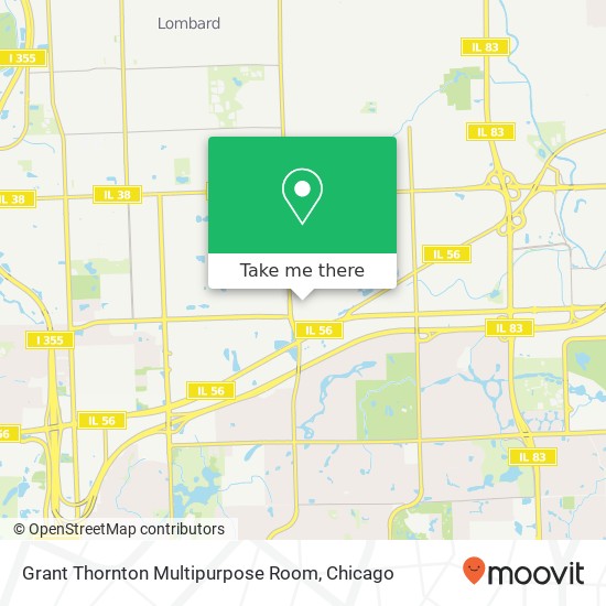 Mapa de Grant Thornton Multipurpose Room