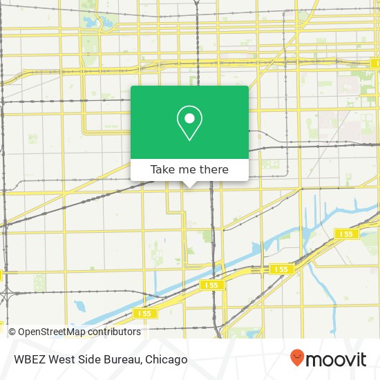 WBEZ West Side Bureau map