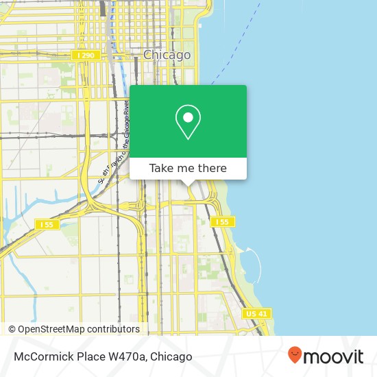 McCormick Place W470a map