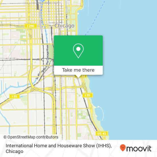 International Home and Houseware Show (IHHS) map