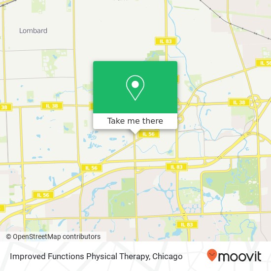 Improved Functions Physical Therapy map