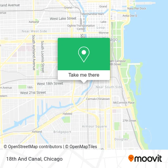 18th And Canal map