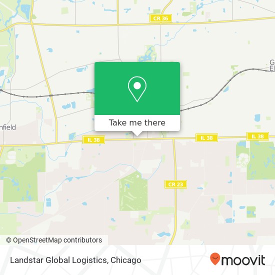 Landstar Global Logistics map