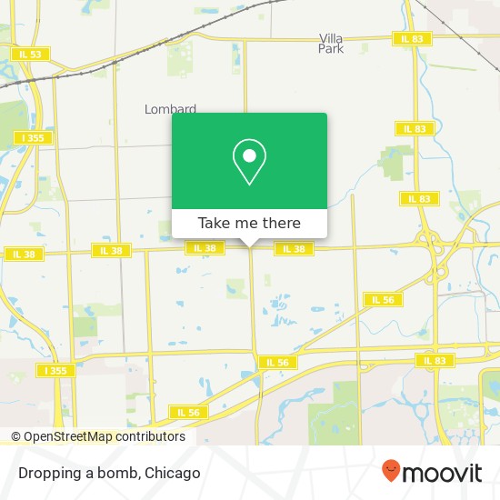 Mapa de Dropping a bomb