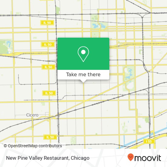 Mapa de New Pine Valley Restaurant