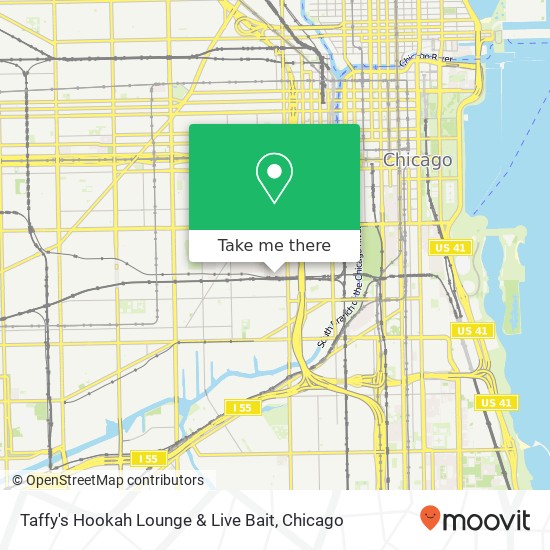 Mapa de Taffy's Hookah Lounge & Live Bait