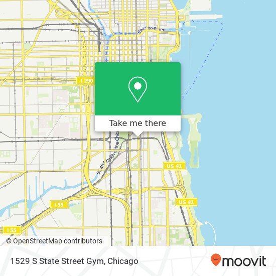 1529 S State Street Gym map