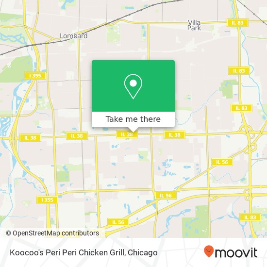 Koocoo's Peri Peri Chicken Grill map