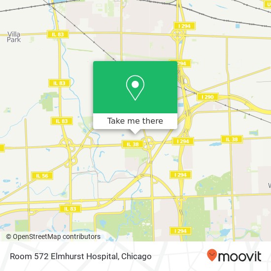 Mapa de Room 572 Elmhurst Hospital