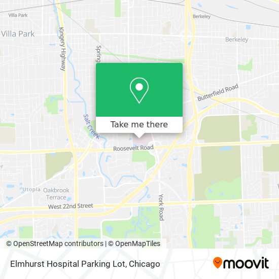 Elmhurst Hospital Parking Lot map
