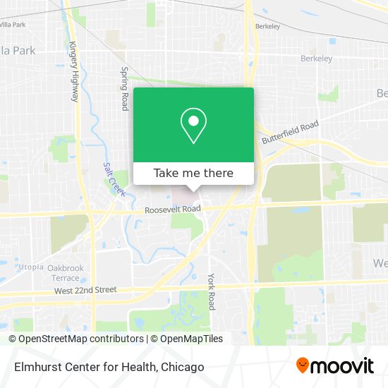 Mapa de Elmhurst Center for Health