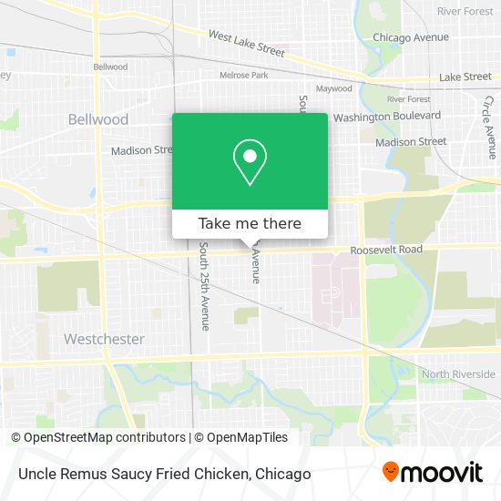 Uncle Remus Saucy Fried Chicken map
