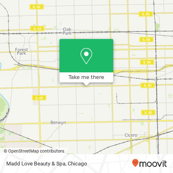 Mapa de Madd Love Beauty & Spa