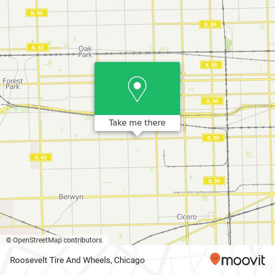 Roosevelt Tire And Wheels map