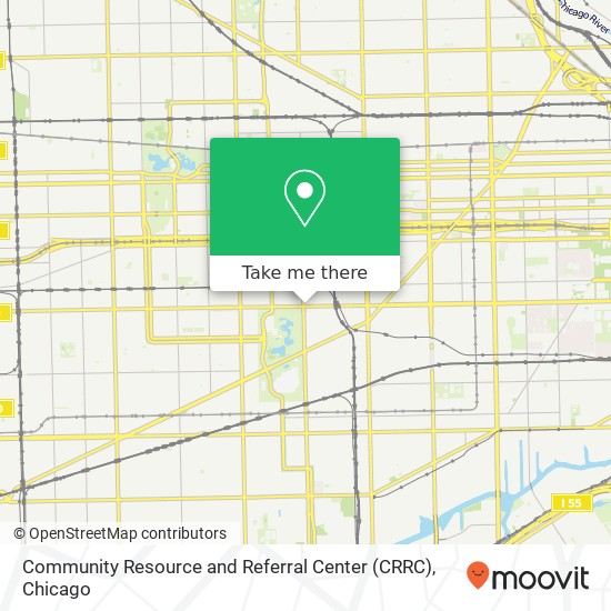 Community Resource and Referral Center (CRRC) map