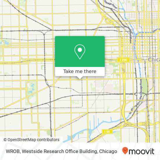 WROB, Westside Research Office Building map