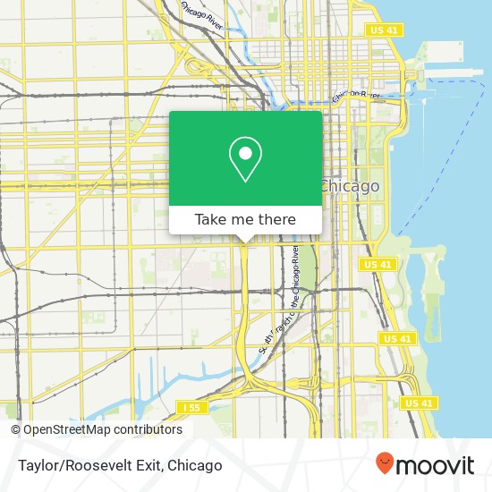 Mapa de Taylor/Roosevelt Exit