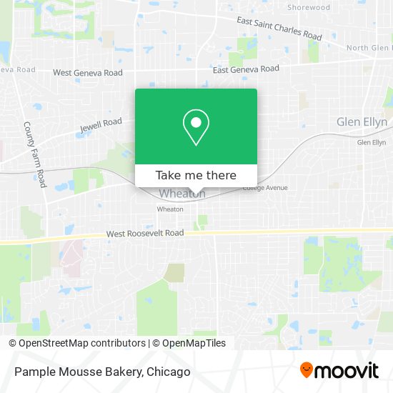 Pample Mousse Bakery map